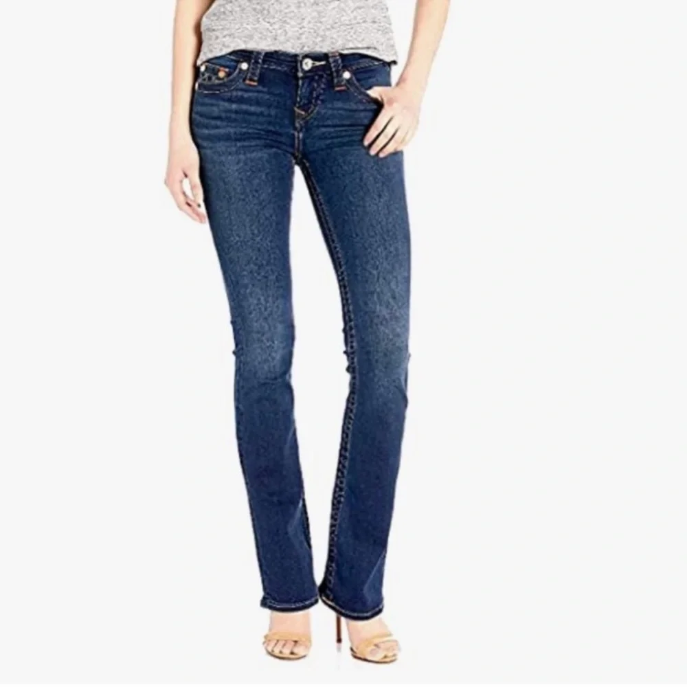 True Religion Cora Mid-Rise Straight Leg Jeans – Size 23 – NWOT - Picture 2 of 15